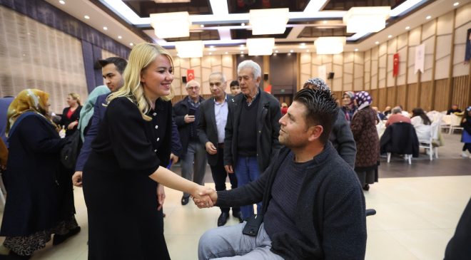 BAŞKAN DOĞAN GAZİ VE ŞEHİT YAKINLARI İLE İFTARDA BULUŞTU