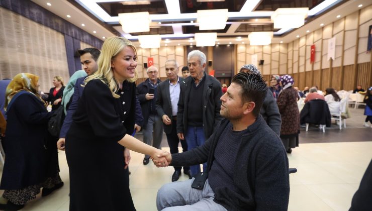 BAŞKAN DOĞAN GAZİ VE ŞEHİT YAKINLARI İLE İFTARDA BULUŞTU