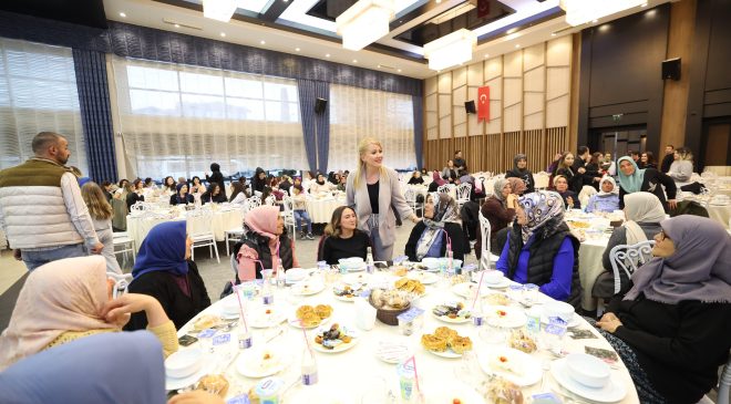 MERKEZEFENDİ’DE KADINLAR İFTAR SOFRASINDA BİR ARAYA GELDİ