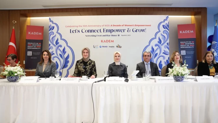 Aile ve Sosyal Hizmetler Bakanı Göktaş, KADEM’in iftar programında konuştu